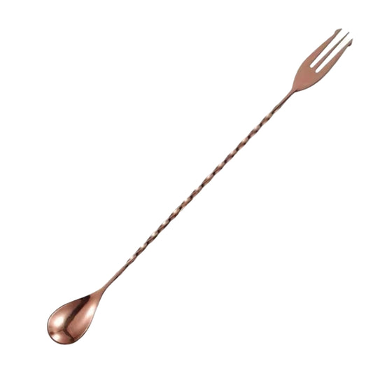 Multi-functional 40.0cm Long Trident Mixing Bar Spoon