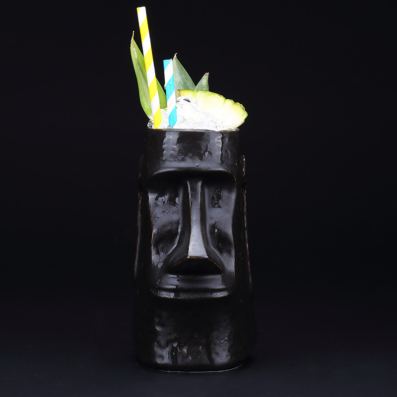 Bar TIKI Mug Tail Wine Mug Hawaiian Ceramic Mug Wine Mug Ceramic Mug TIKI Mug