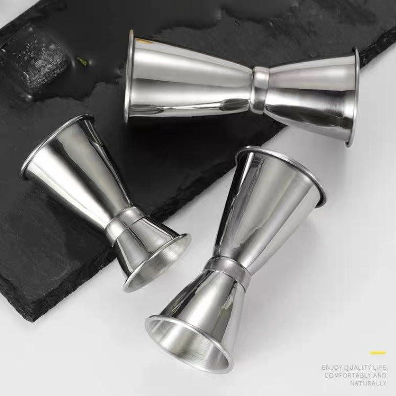 Professional Bar Tools Stainless Steel Jigger Japanese Style Jigger Rose Gold Silver Cocktail Bar Jigger