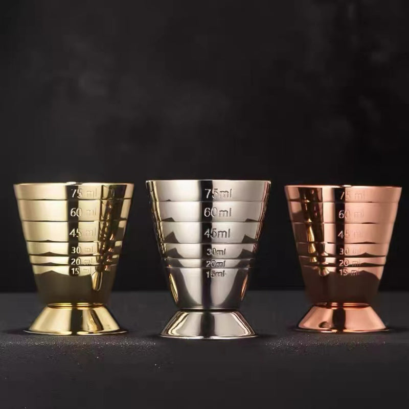 Stainless Steel Jigger Measure Cup Shaker Cocktail Tools Bar Jigger for Bars