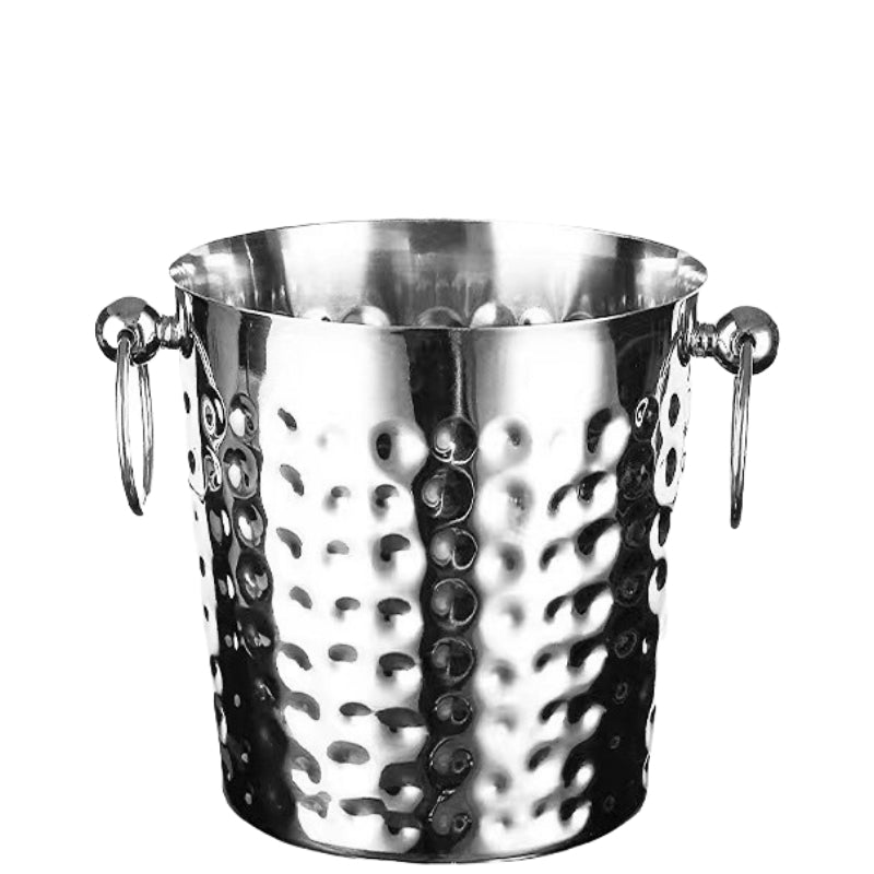 Stainless Steel Bar Bucket Metal Beer Bucket Wine Bucket for Bar