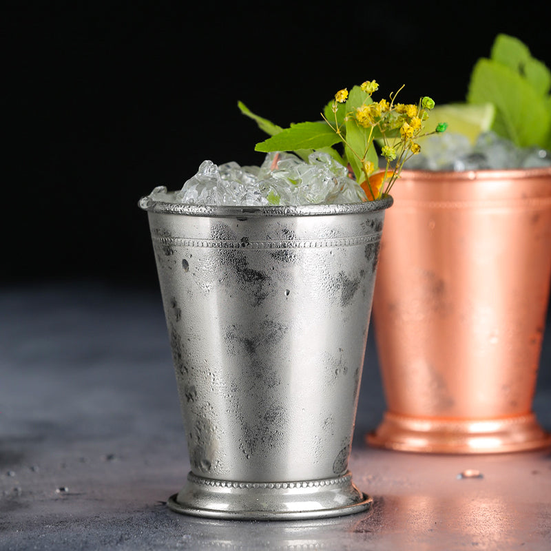 Solid Copper Mint Julep Cup Mirror Polished Classic Design High Quality for Bar