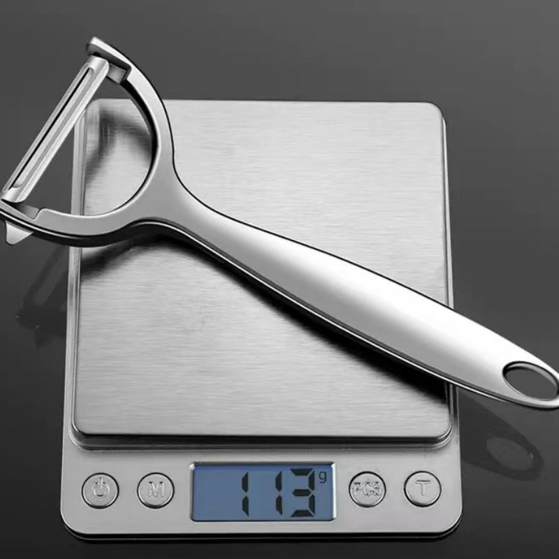 3 in 1 Fashionable Kitchen Tool Stainless Steel Multifunctional Peeler Fruit Vegetable Peeler Carrot Potato Peeler