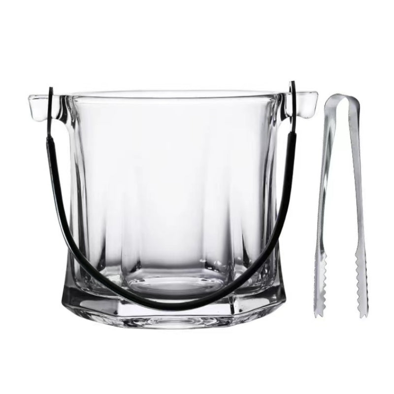 Luxury Glass Ice Bucket for Bar