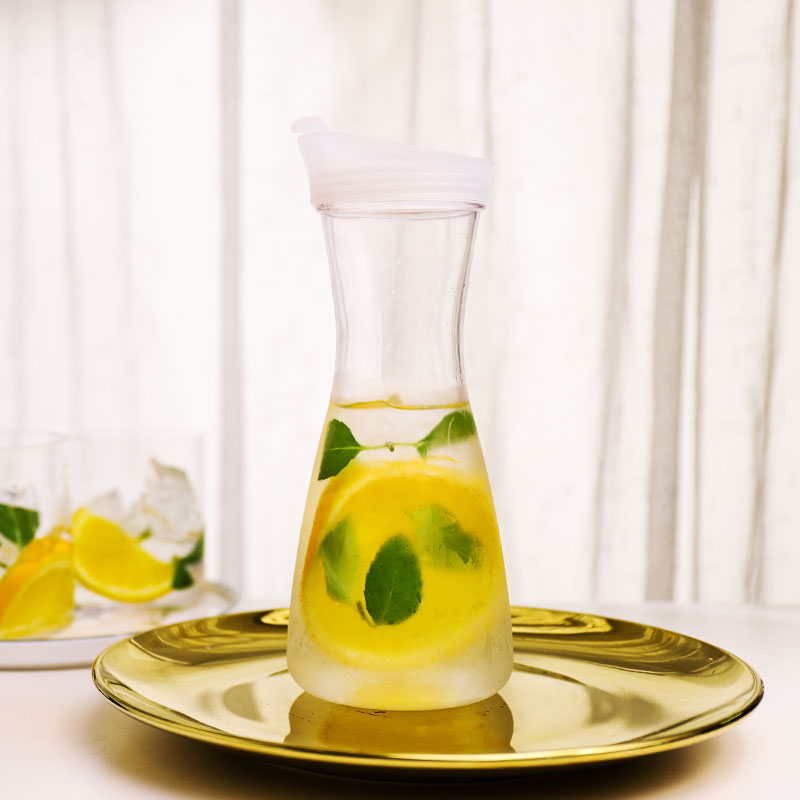 Large Capacity Fruit Juice Jug,Acrylic Plastic Cold Water Mug