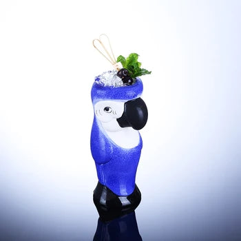 Animal Shaped Ceramic Cocktail TIKI Cup Personality Vase Cartoon Cute Parrot Cup