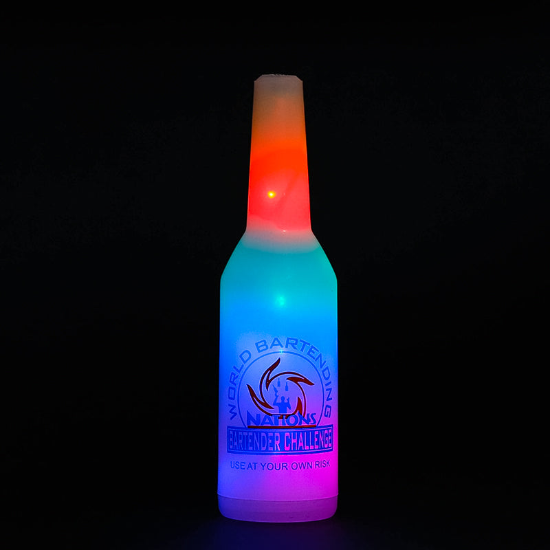 Luminous Bottom Flair Bottle,Bartender Practice Bottle