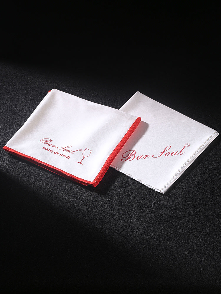 Wine Glass Cleaning Cloth, Lint Free Microfiber Wine Towels for Barware