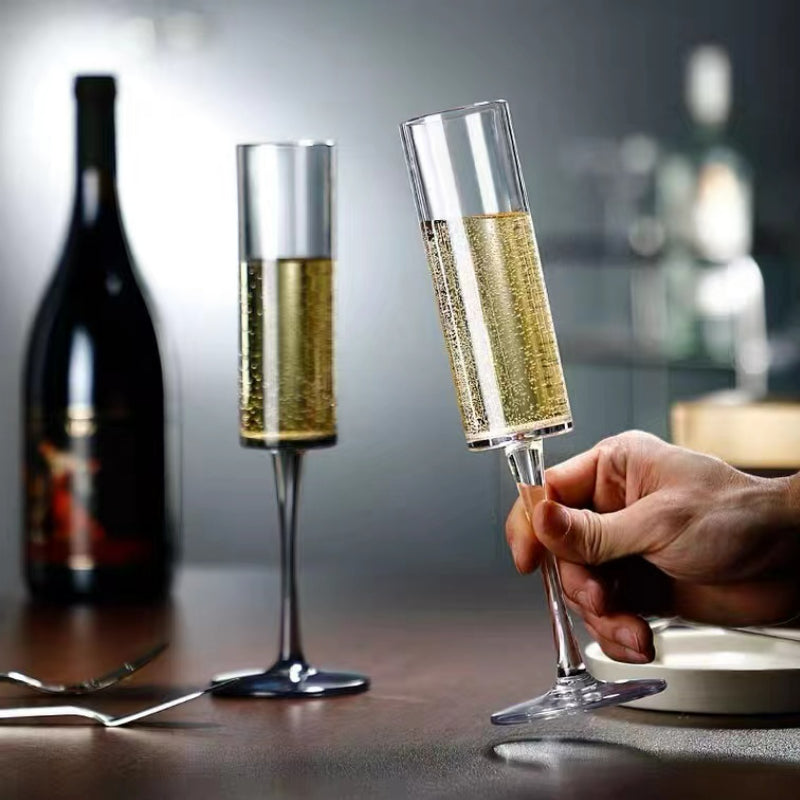 Crystal Lead-free Hand Blown Champagne Glasses  Red Wine Goblet