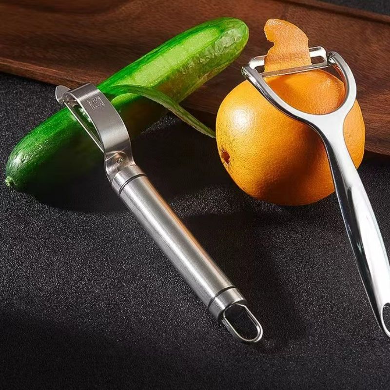 Traditional Kitchen Tool Peeler I-Shaped Stainless Steel Peeler Potato Apple Fruit and Vegetable Peeler