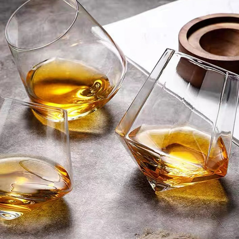 Creative Rolling Whisky Glass