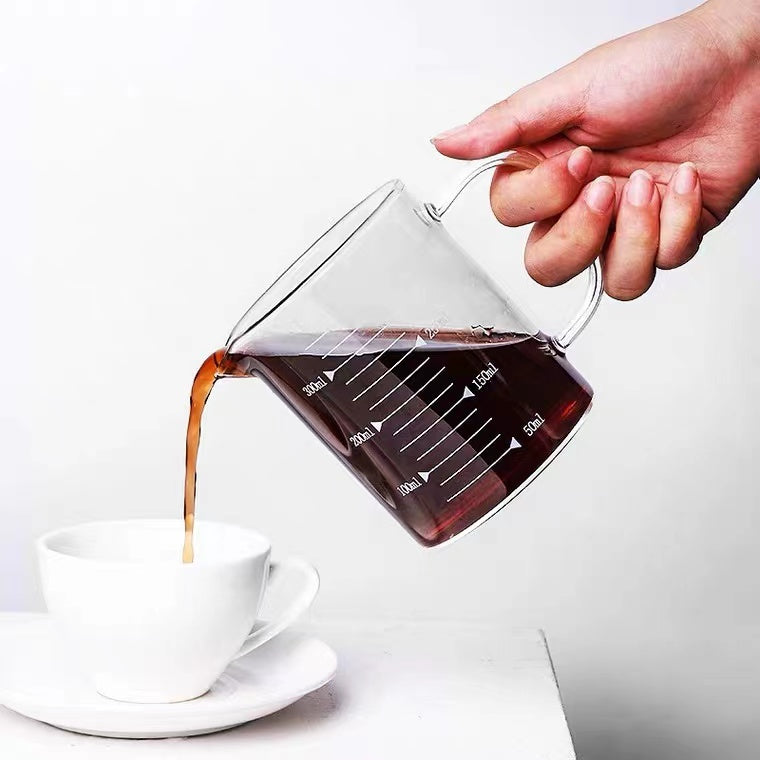 Measuring Cup with Scale Household Heat-Resistant Glass Cup with Handle