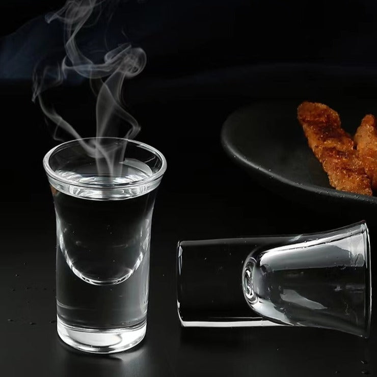 Glass Small Wine Glass White Wine Glass a Glass Of Spirits Glass Household Small Bullet Glass Wine Cup Drinking Glass