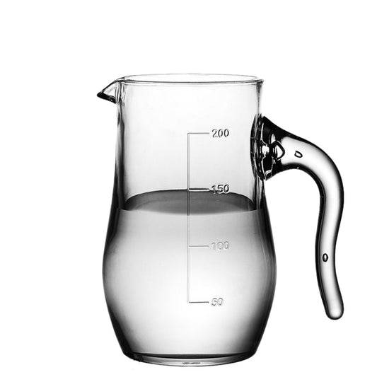 Water Pitcher with Lid and Precise Scale Line,Whiskey Decanter With Scale