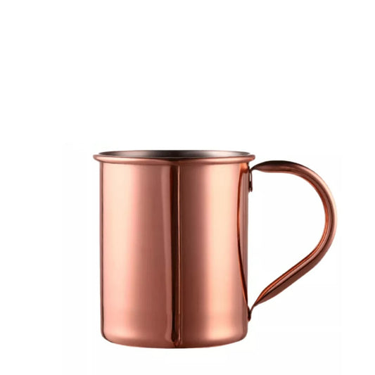 Premium Metal copper plated Moscow Mule Mug With handle