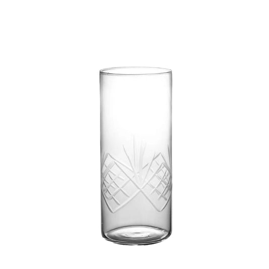 Convenient Drinking Fashion Pattern Exquisite Handmade Coffee Mug Glass Tumbler with Nice Patterned Glasses
