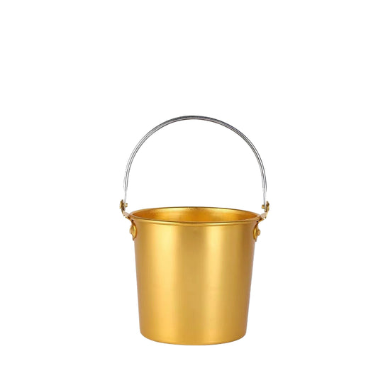 Small Metal Ice Buckets with Handle for Bar
