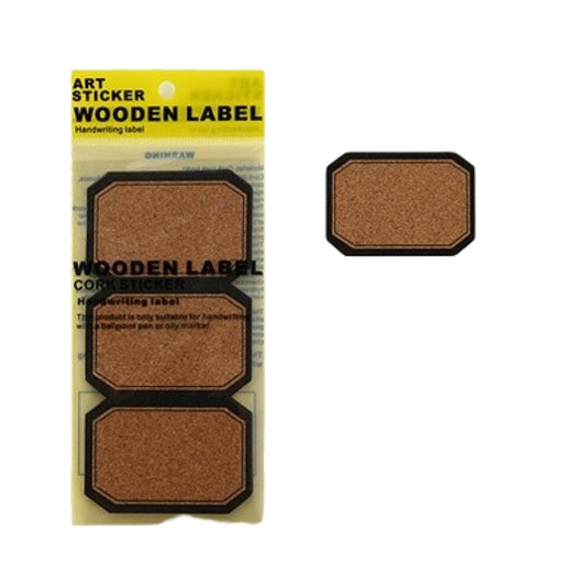 Bar Bottle Label Sticker Wood Label Sticker Waterproof Sticker Leather Record Wine Sticker