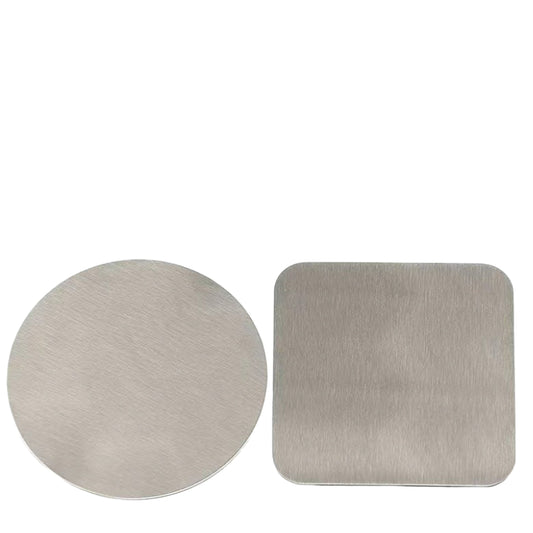 Stainless Steel Metal Coaster Creative Custom Bar Hotel Beer Cocktail Glass Water Cup Coaster