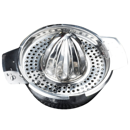 Stainless Steel Citrus Lemon Juicer Manual Juicer Fruit Squeezer with Bowl Juicer Strainer