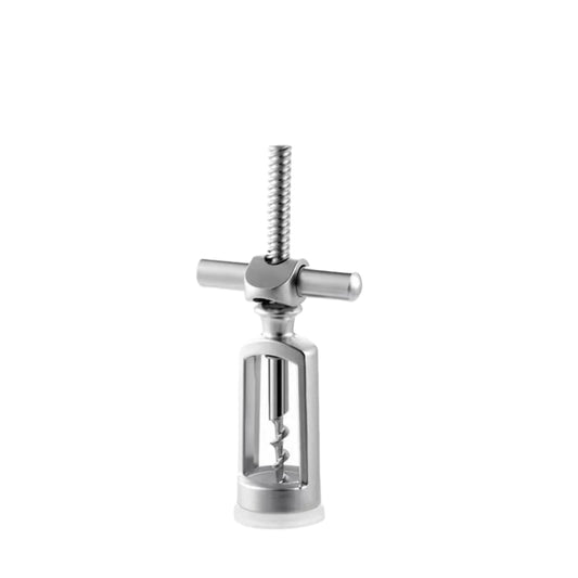 Wholesale Classic Style Opener Manual Spiral Metal Opener Red Wine Bottle Opener