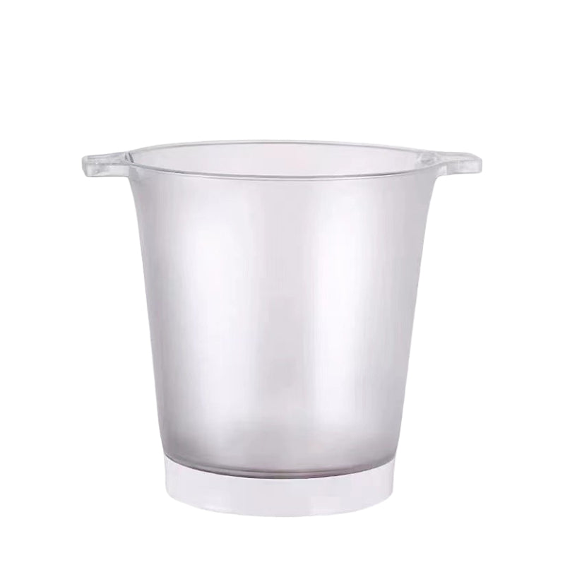 Special LED Glowing Ice Bucket Bar Wine Set Transparent Champagne Beer Bucket Cooler Holder Plastic LED Ice Bucket