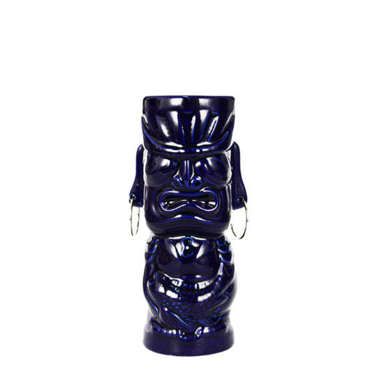 Tiki Cocktail Glass Hawaiian Cocktail Glass Bartender Wine Glass Ceramic Cup Tiki Cup