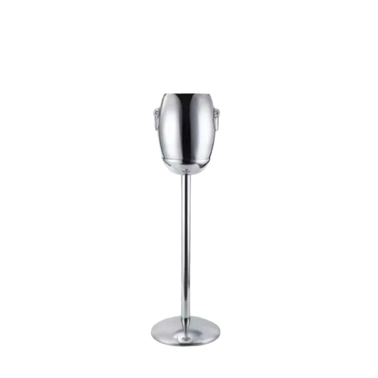 Stainless Steel Large Wine & Champagne Ice Bucket with Bucket Stand