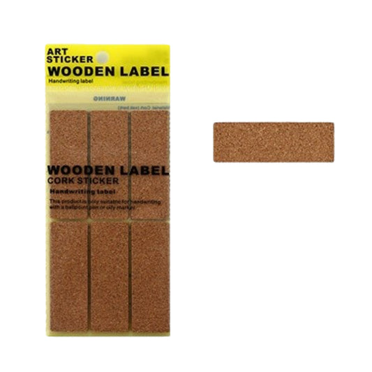 Rectangle-Single Sided Adhesive Sticker Label for Bar Bottle