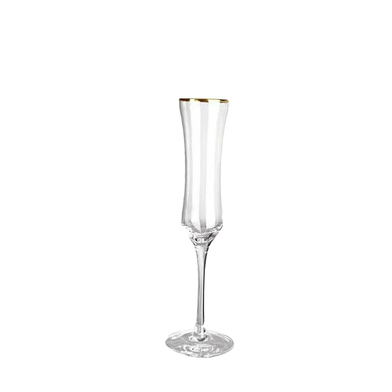 Hot Sale Clear Champagne Glass 148ml Lead Free Crystal Champagne Glass for Wedding