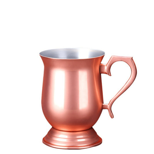Metal cocktail Moscow Mule Mug with Classic Color,copper plated Moscow Mule Mug