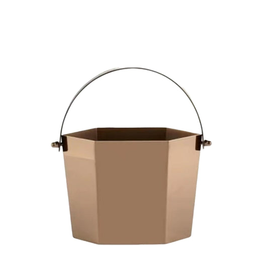New Design Stainless Steel Ice Bucket with Handle for Beer
