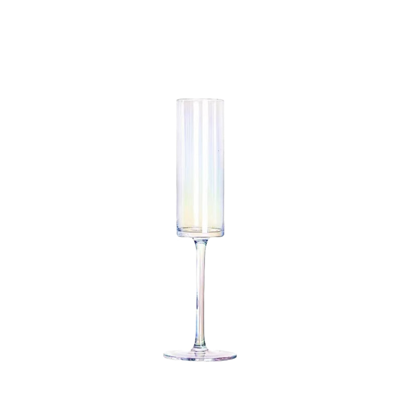 Pearly Iridescent Tinge Champagne Glasses Crystal Cup Champagne Wine Glasses