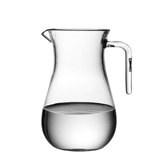 Clear  Water Pitcher with Handle,Great for Iced Tea, Sangria, Lemonade, Juice, Milk
