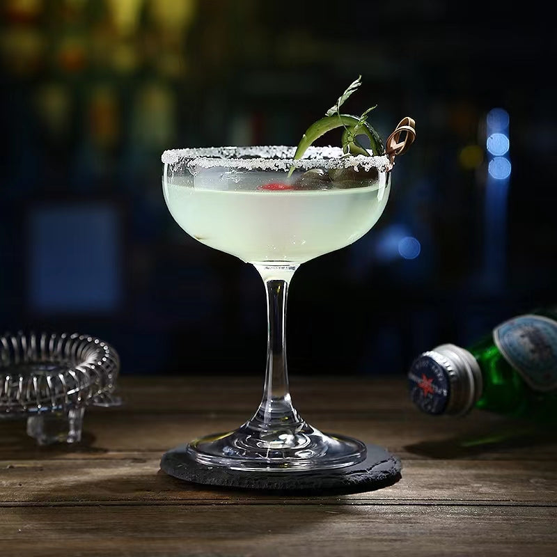 140ML Coupe Cocktail Glass,Crystal Glassware for Drinking Martini, Margarita, Cocktails