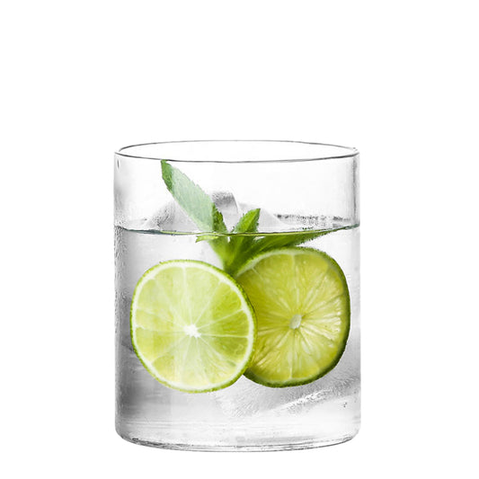 290ML Low Ball Glasses for Water,Juice,Milk,Cocktails, Beer and More, Elegant Bar Glassware
