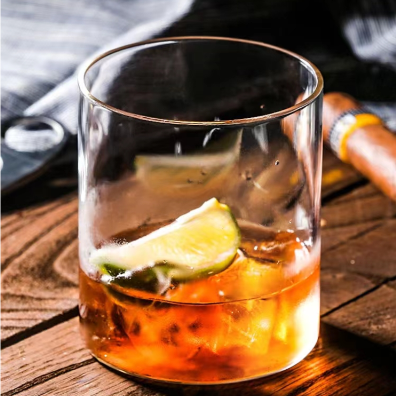 290ML Low Ball Glasses for Water,Juice,Milk,Cocktails, Beer and More, Elegant Bar Glassware