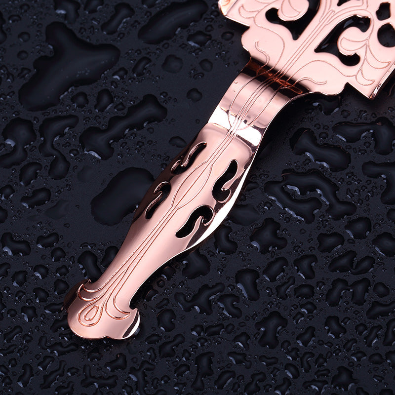 Stainless Steel Perforated design Absinthe spoon, Cocktail Strainer