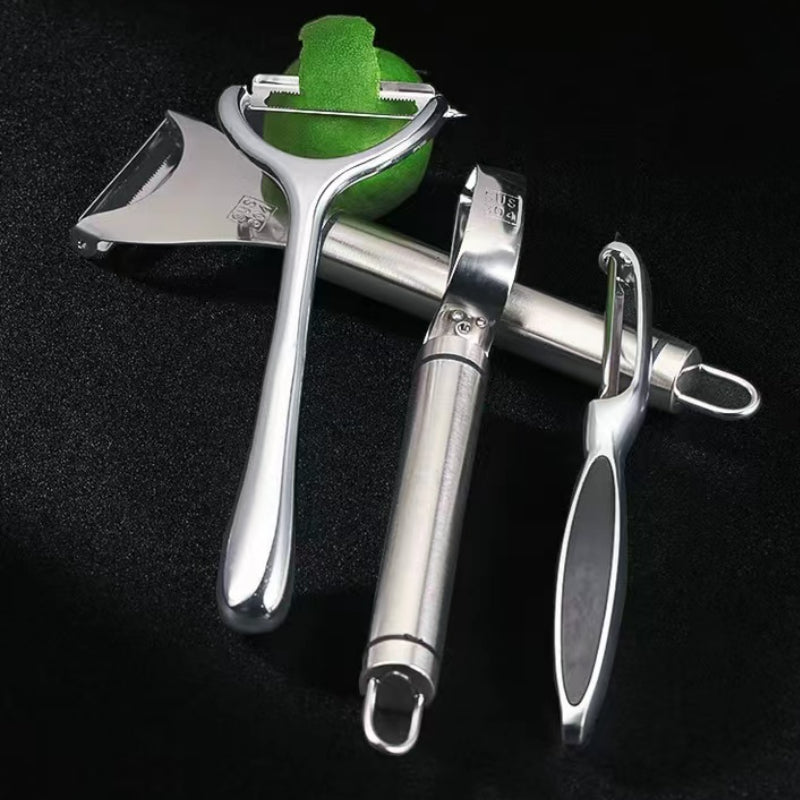 Traditional Kitchen Tool Peeler I-Shaped Stainless Steel Peeler Potato Apple Fruit and Vegetable Peeler