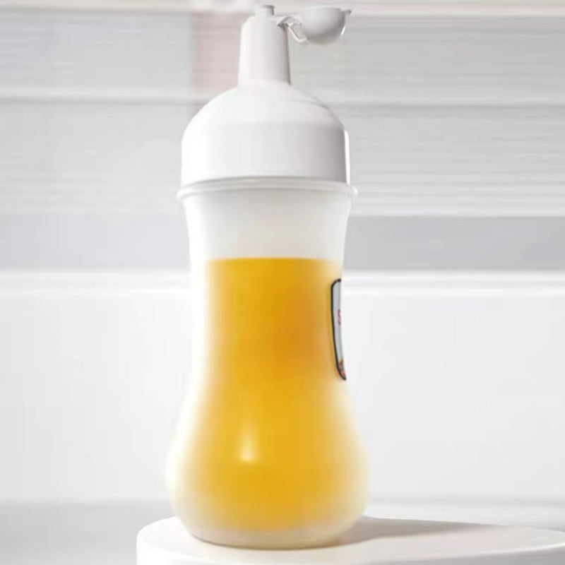 Single-hole Sauce Bottle-Professional  Lemon Juice Chocolate Sauce Juice Squeeze Bottle Food-grade Squeeze Bottle