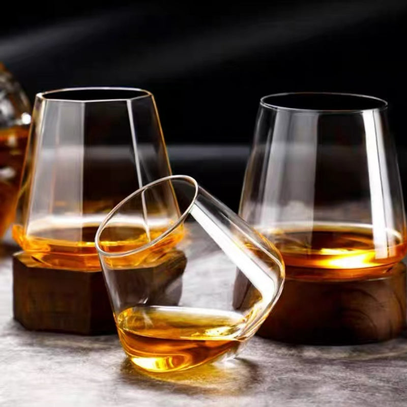 Creative Rolling Whisky Glass
