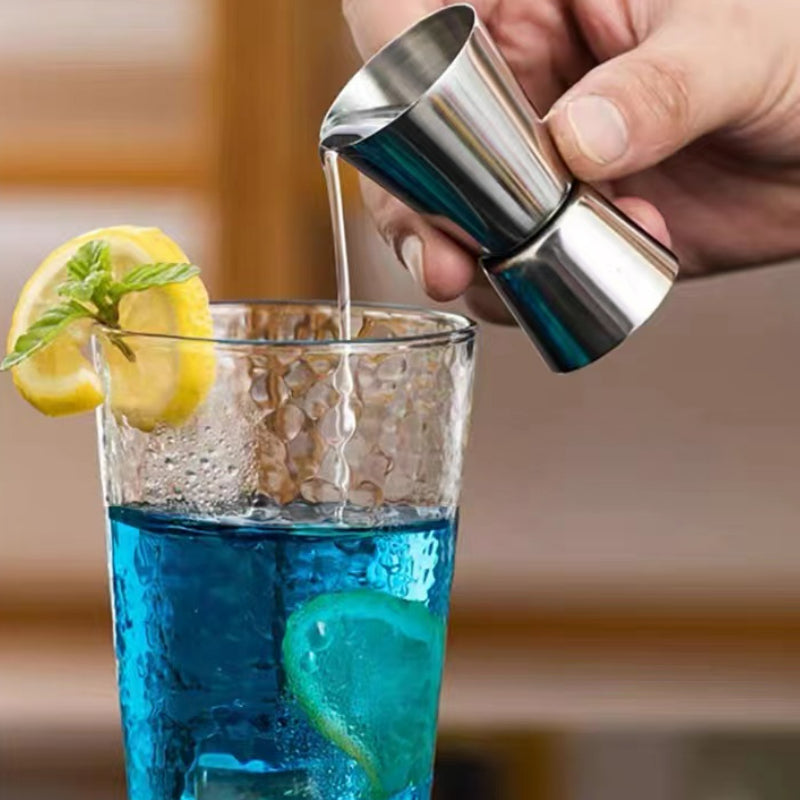 Factory Price Double Shot Jigger Stainless Steel Jigger Wine Drinks Measuring Cup for Bar