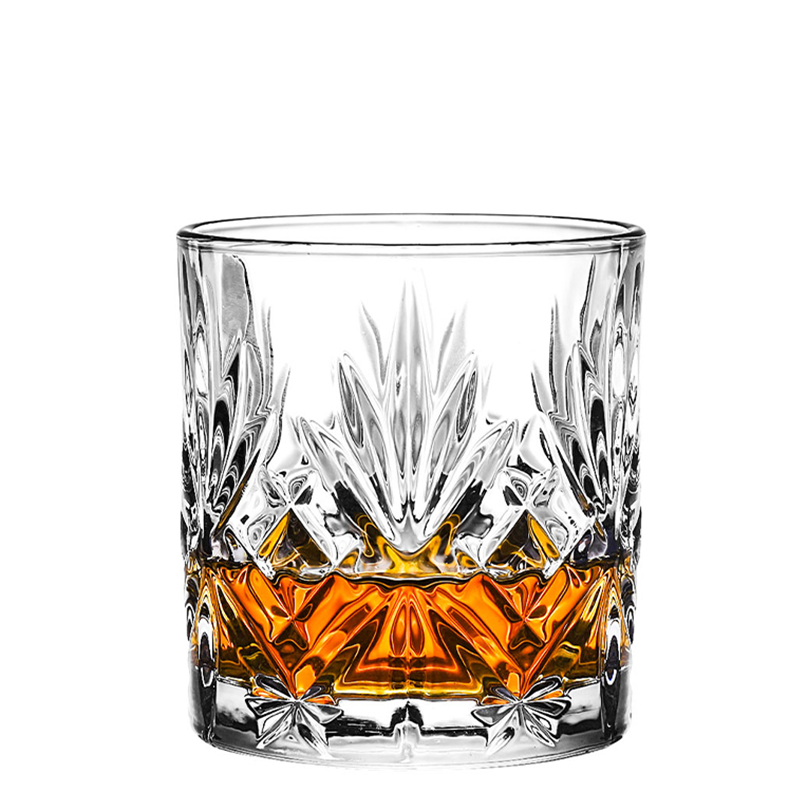 Lead-free Glass Delicate Bar Glassware Thicken Crystal Rocks Glass Whiskey Glass