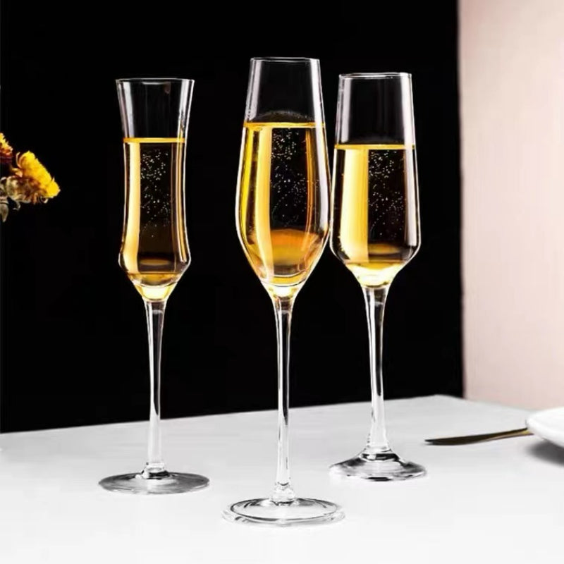 Handmade Personalized Champagne Glasses Wine Goblet Crystal Champagne Glasses Wine Cup for Bar