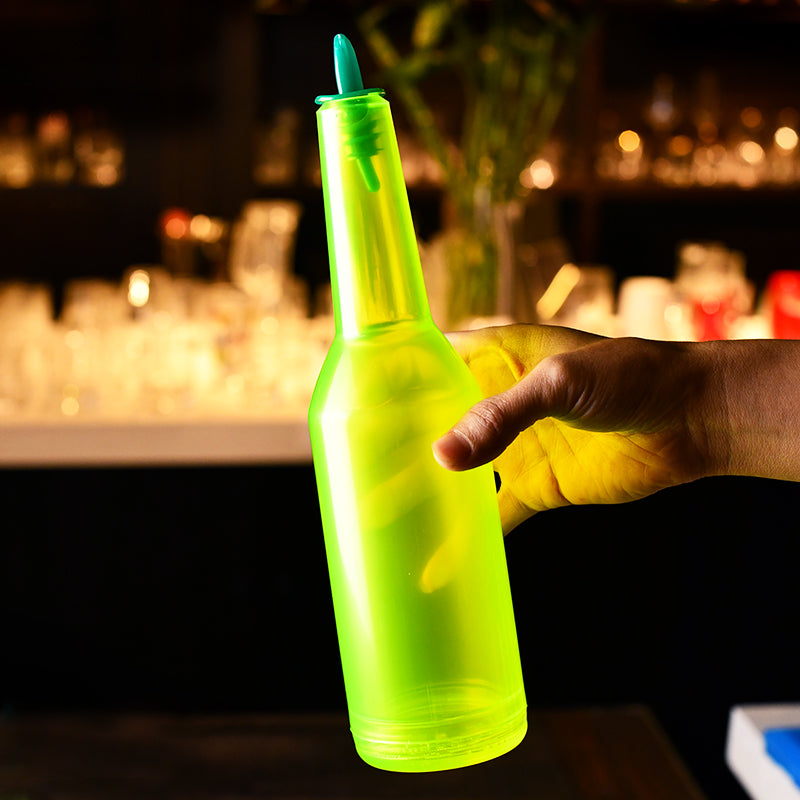 Transparent Bar Bottle,Bartender Bartending Practice Cocktail Shaker