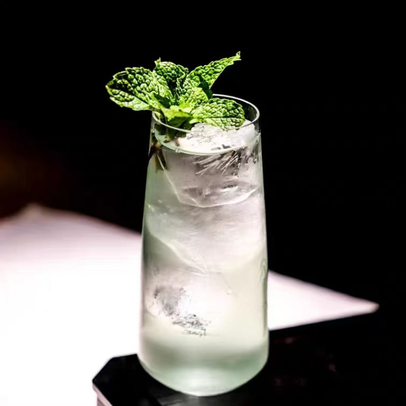 Clear Borosilicate Glass Drinking Cup Water Beverages Juice Glass Cup