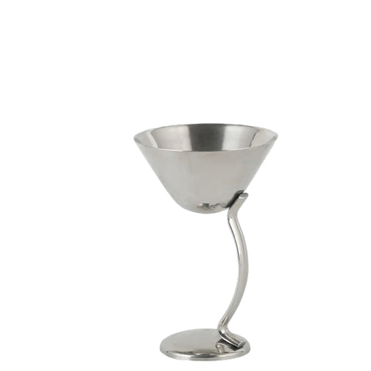Metal 150ML Stainless Steel Stem Martini Glasses For Bar