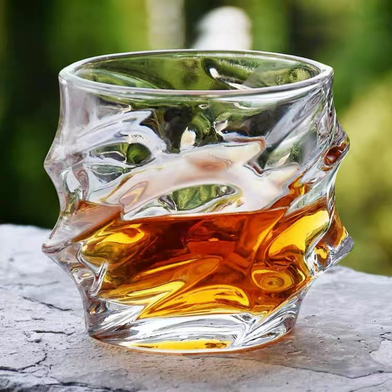Popular Classic Engraved Drinking Glass Tumbler Set Wine Beer Cups Sets Cold Drinks Whisky Glass Cups for Bar