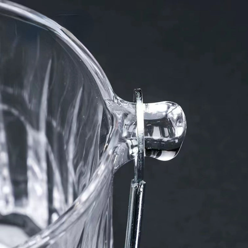 Luxury Glass Ice Bucket for Bar