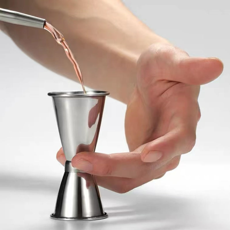 Professional Bar Tools Stainless Steel Jigger Japanese Style Jigger Rose Gold Silver Cocktail Bar Jigger